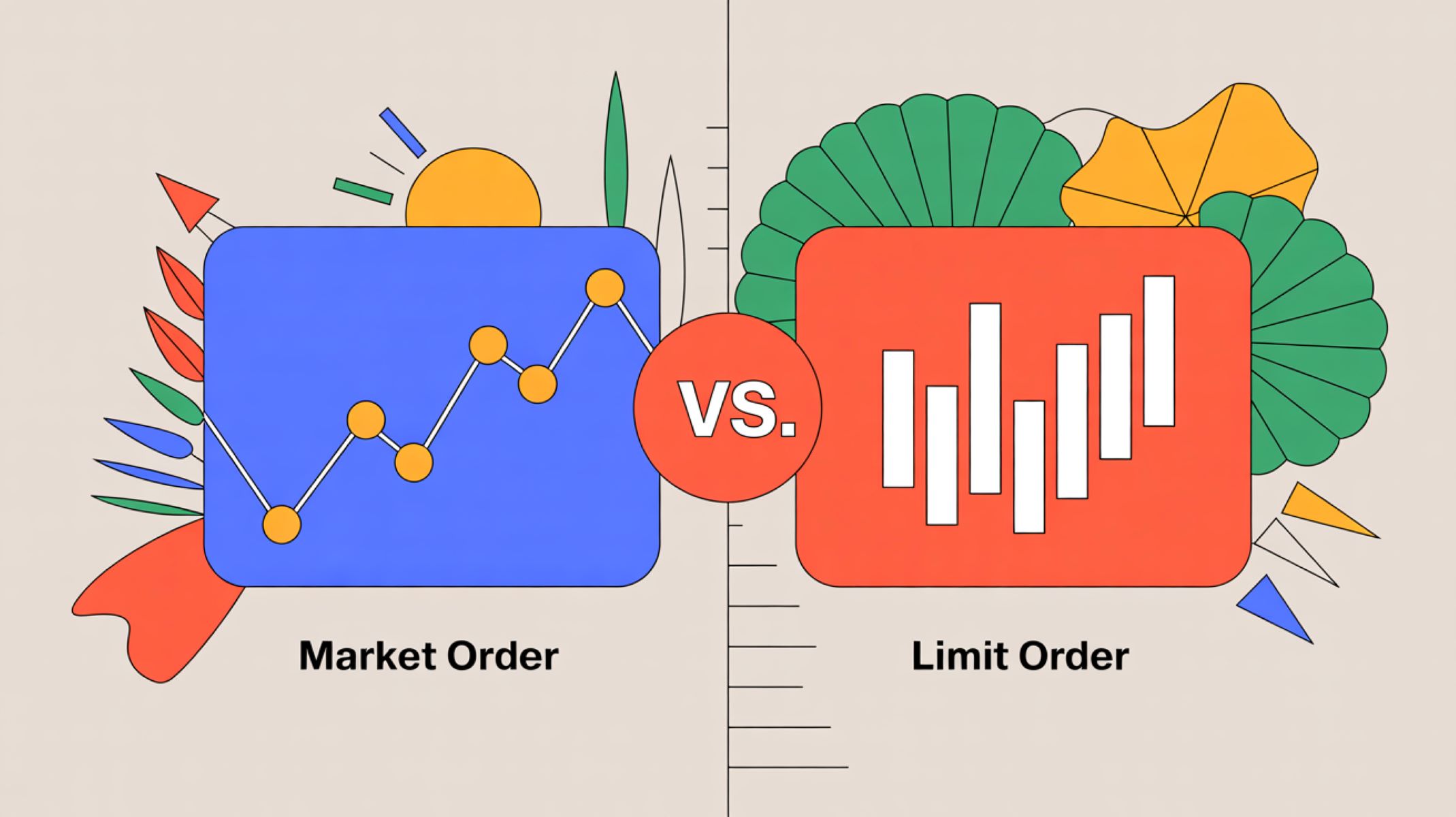 How to use limit and market orders on exchanges